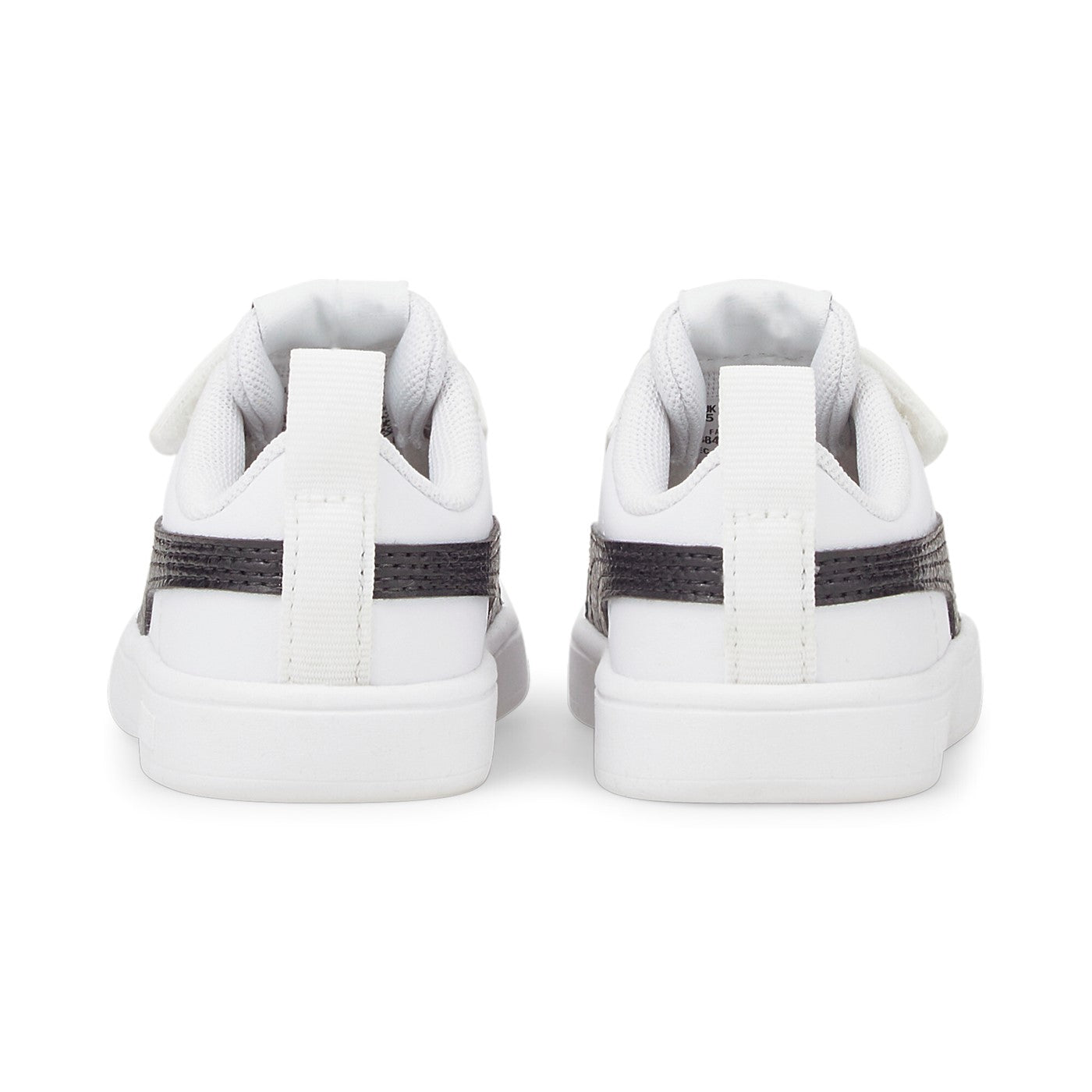 Puma scarpa Sneakers da bambino con velcro Rickie AC + Inf 384314 03 bianco-nero