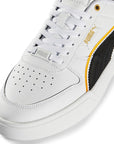 Puma scarpa sneakers da uomo Caven Dime FC 386380 01 bianco-nero-oro