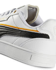 Puma scarpa sneakers da uomo Caven Dime FC 386380 01 bianco-nero-oro