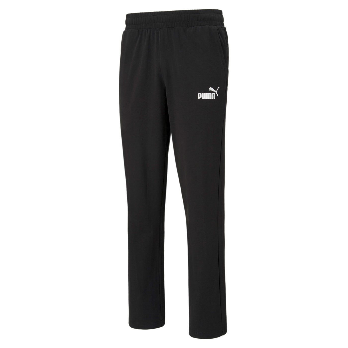 Puma pantalone sportivo da uomo in cotone jersey ESS Jersey Pants op 586747 01 black