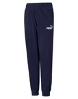 Puma Pantalone sportivo da ragazzo in cotone Jersey ESS Pants cl 586977 06 blu