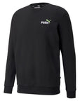 Puma ESS+ Embroidery Logo Crew FL 589249 51 black