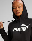 Puma Vestito lungo con cappuccio ESS Logo Hooded Dress FL 671988 01 black