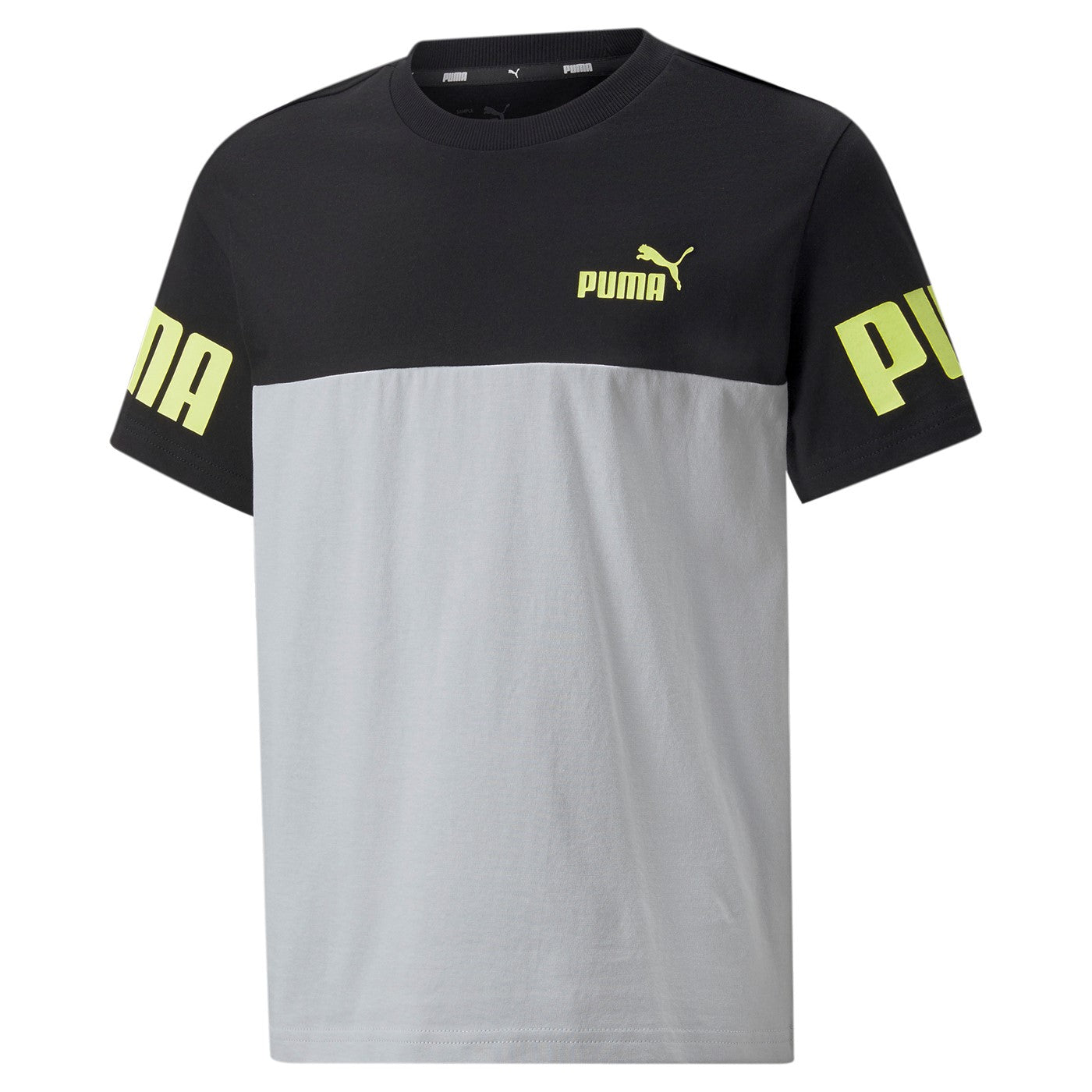 Puma T-shirt Power 847305 19 harbor mist-black