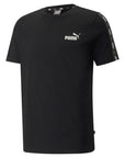 Puma maglietta manica corta da uomo ESS+ Tape 847382-01 nero