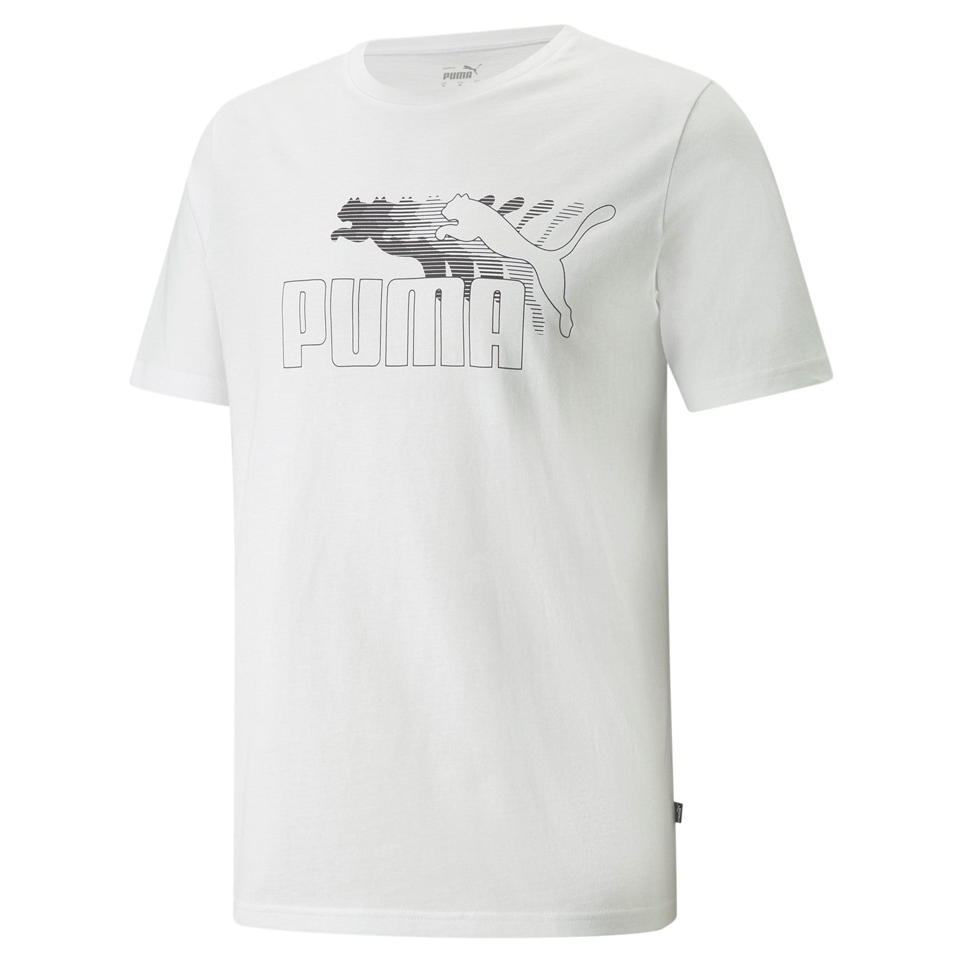 Puma No. 1 Logo Graphic Tee 848562-02 white
