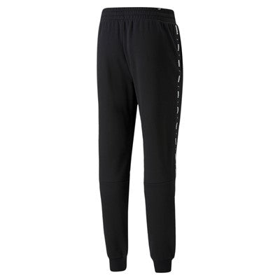 Puma pantalone in felpa con banda laterale e polsino al fondo ESS+ Tape Sweatpants FL cl 849042 01 black