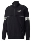 Puma Felpa Mezza Zip Power Colorblock Half-Zip FL 849843 01 black