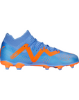Puma Scarpa da calcio da ragazzo Future Match FG/AG 107195-01 blue glimmer-white-ultra orange