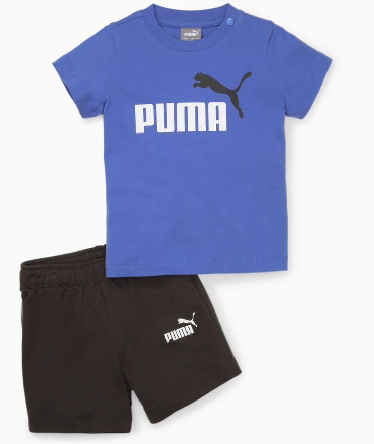 Puma Completino da bambino e ragazzo T-shirt e Short in jersey 847310-92 royal sapphire