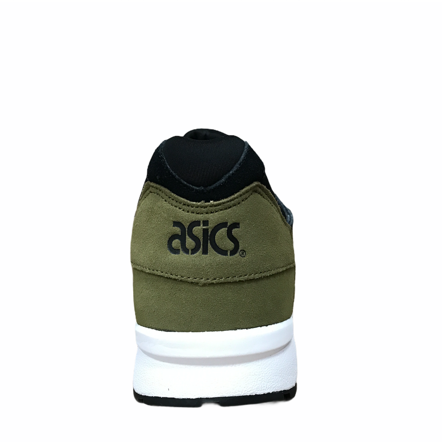 sportiamo Asics scarpa sneakers da uomo Gel Lyte V HL7B3 9090 nero-verde