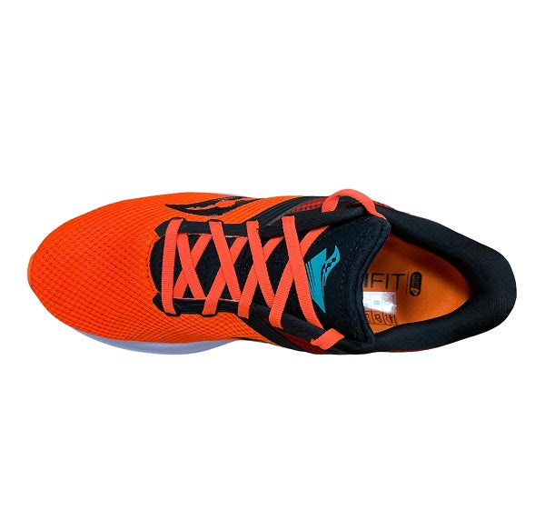 sportiamo Saucony scarpa da corsa da uomo uomo Axon S20657-20 nero arancio 3