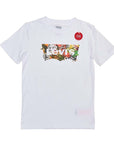 Levi's Kids T-shirt SS Graphic 9ec827-001 white