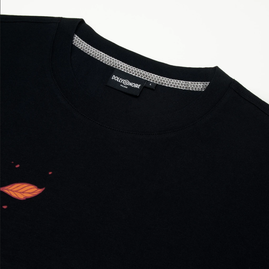 Dolly Noire T-Shirt manica corta Autunno Oversize Tee ts010-tb-01 black
